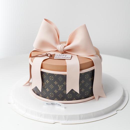 【提前一天预定】LV·蝴蝶结蛋糕【C5125】 商品图0