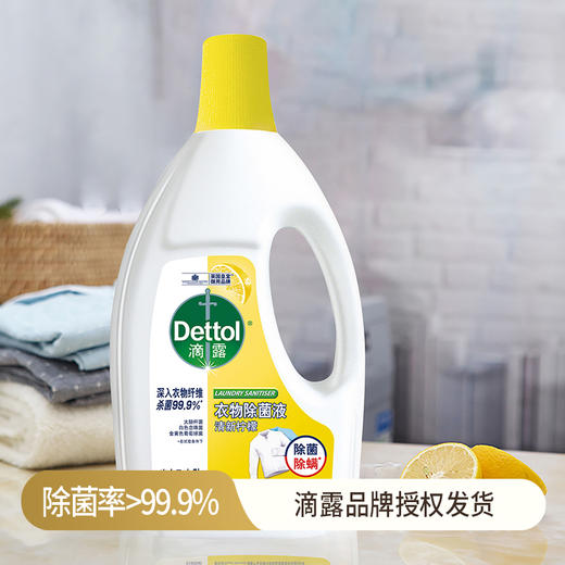 滴露 衣物除菌液1.5L 深入衣物纤维除菌 多重功效 安全配方 48小时发货 商品图0