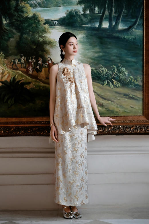 廷前观棠 | 金阙谣上衣 商品图7