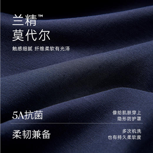 【积分兑换】蓝夜星辰睡衣女款莫代尔丝滑柔软家居服套装长袖四季可外穿 商品图1