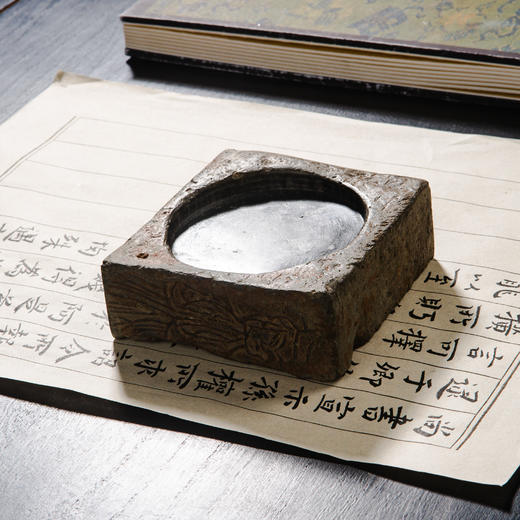 南北朝时期人物古砖制砚 商品图10