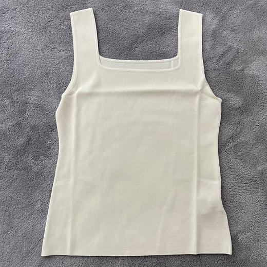 【不换不退】良木礼一字领冰丝背心（A201） 商品图0