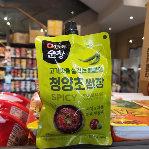 清净园 青阳辣椒味烤肉包饭酱190g 청정원 청양초쌈장190g 商品图0