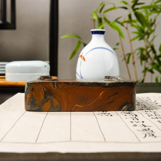 汉晋绞泥古砖制砚 商品图4