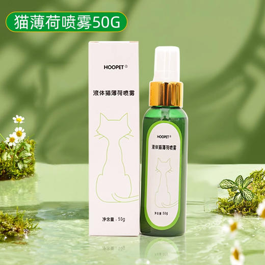 严选【猫薄荷】喷雾液体吸引小猫解闷玩具逗猫棒自嗨养猫神器50g/1瓶 商品图0