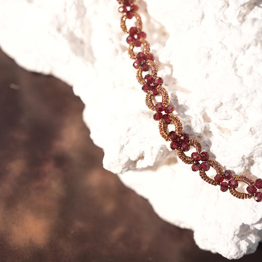 订购8周到｜Lorina Balteanu-Sanne-石榴石 手链［法国设计师］ 商品图3