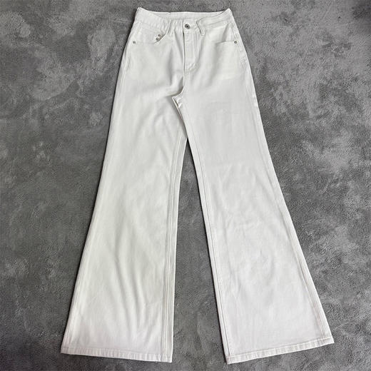 【不退不换】良木礼四面弹喇叭裤（21032-31） 商品图0