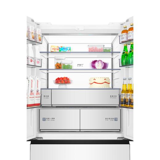 美的冰箱(203010)BCD-600WUFGPZMA 珍彩白 商品图5