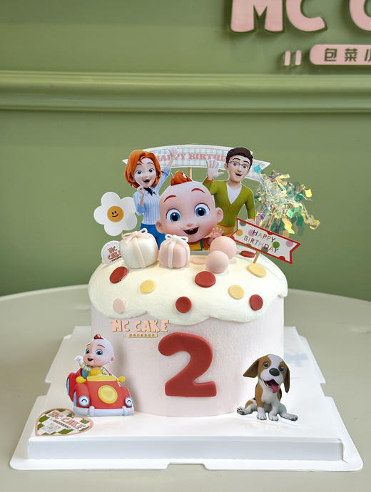 jojo 卡通图案蛋糕（图案不可食用） 商品图0