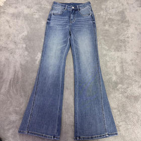 【不退不换】良木礼微喇牛仔裤（23093）