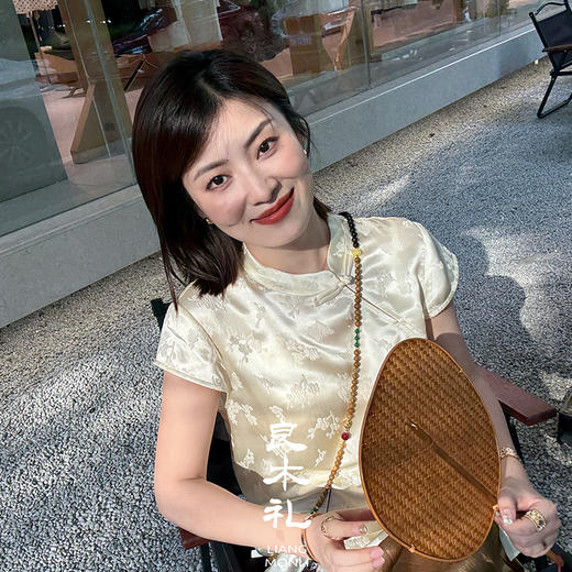 良木礼桑蚕丝小衫（X8167） 商品图3