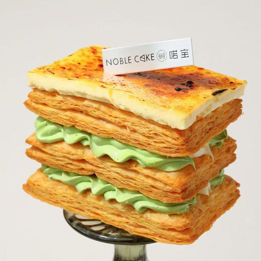 法式抹茶烤布蕾拿破仑 商品图0