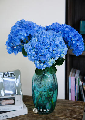 绿色黑纹花瓶（不含花）