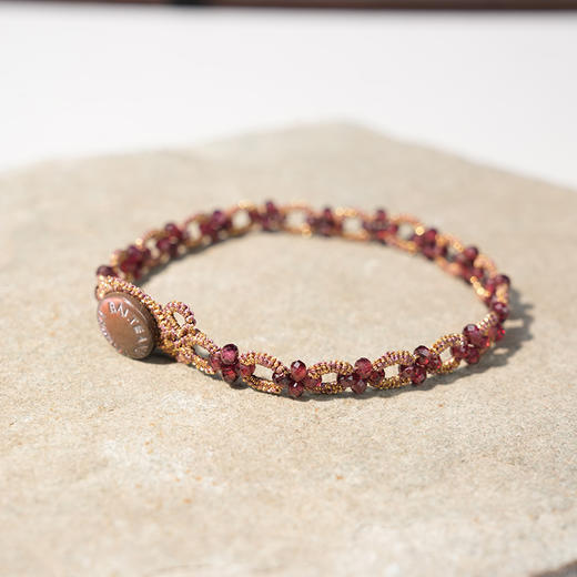 订购8周到｜Lorina Balteanu-Sanne-石榴石 手链［法国设计师］ 商品图0