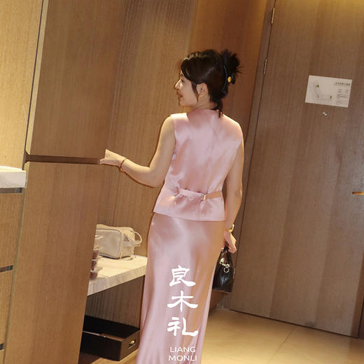 【部分现货】良木礼醋酸马甲（9072-A） 商品图2