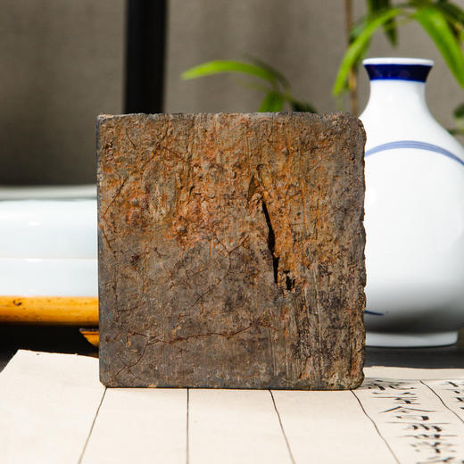 南北朝时期人物古砖制砚 商品图9