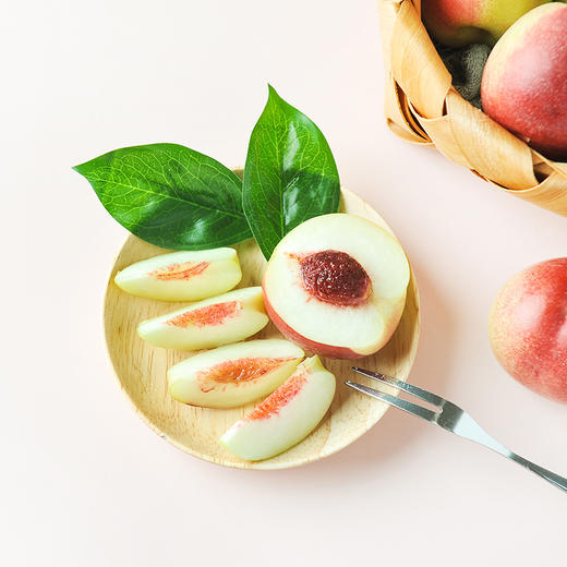 新鲜水果 桃味浓郁 口感清脆珍珠枣油桃  500g 商品图4