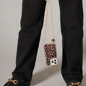 订购8周到｜La Coque Française-Aya-金色 细链 长款 手机链［法国设计师］