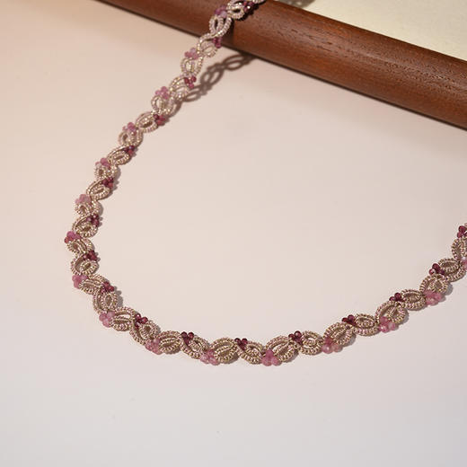 订购8周到｜Lorina Balteanu-TENNISGARNET-石榴石 项链［法国设计师］ 商品图0