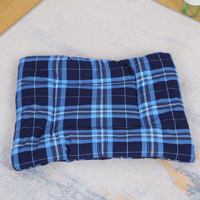 严选宠物垫子蓝格子四季通用透气小中大型犬狗床猫垫子宠物垫狗垫子1个