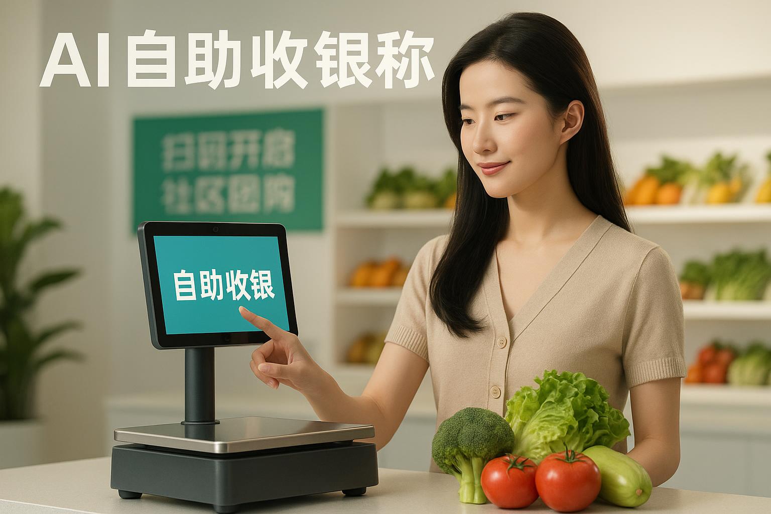 生鮮門店AI收銀系統(tǒng)解決方案：從稱重到團(tuán)購全打通