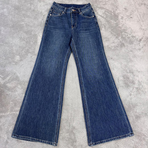 【不退不换】良木礼阔腿微喇（女王裤)（21032） 商品图0