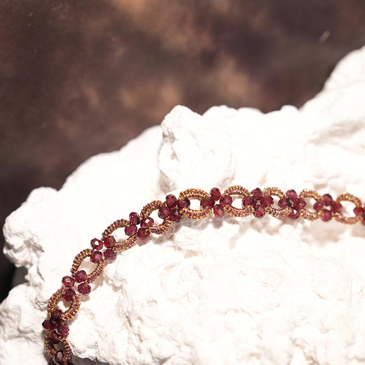 订购8周到｜Lorina Balteanu-Sanne-石榴石 手链［法国设计师］ 商品图4