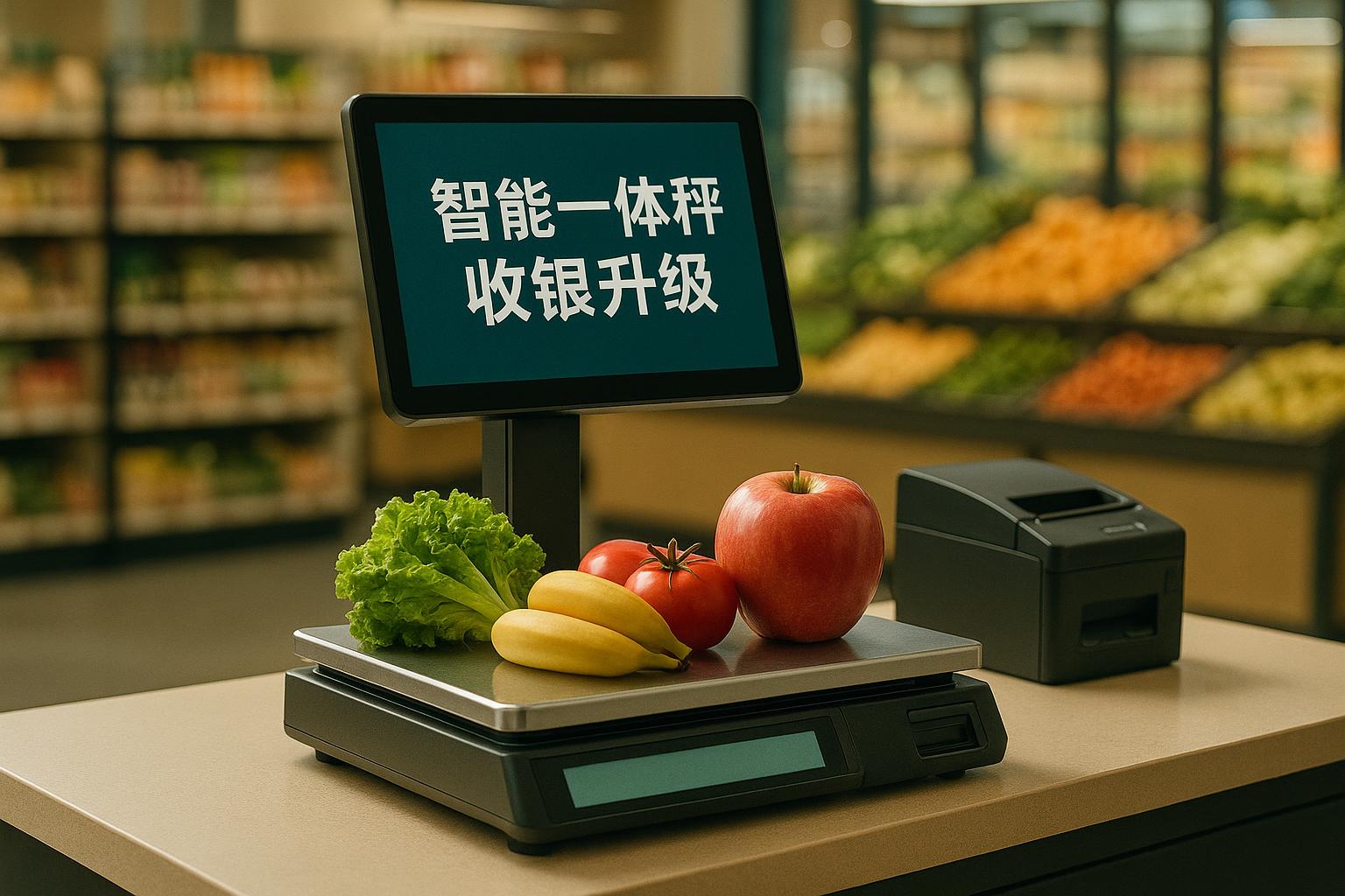 小型超市生鮮店收銀稱重一體機(jī)推薦系統(tǒng)助力門(mén)店升級(jí)