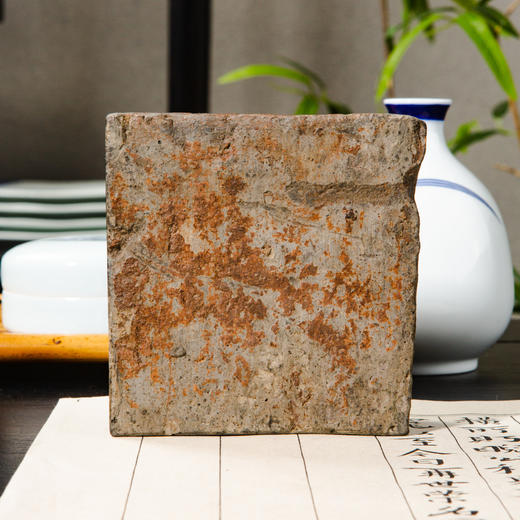 南北朝时期人物古砖制砚 商品图9