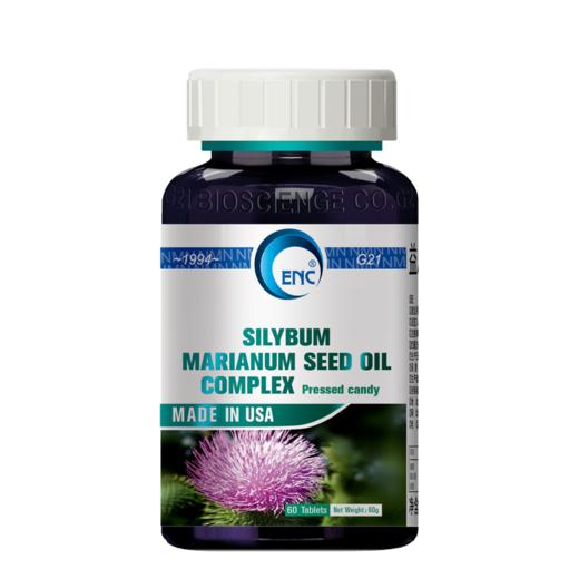 益恩喜牌 水飞蓟籽油复合片（压片糖果）60片/瓶 商品图0