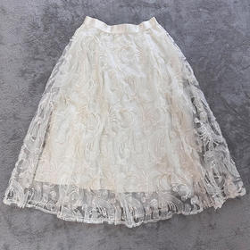 【不换不退】良木礼凤尾花伞裙（082698）