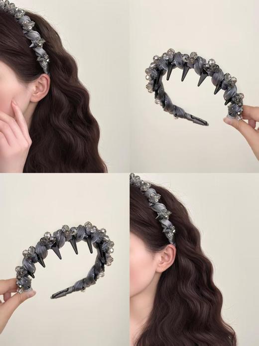 Binailu比奈鹿赫本风高颅顶发箍 商品图1