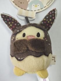 迷你蛋糕兔团子挂件5cm