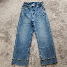 【部分现货】良木礼九分直筒裤（小黄线）（98163）