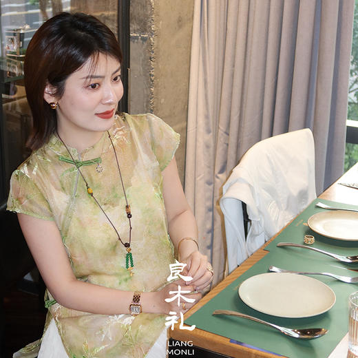 【预售7天】新中式真丝上衣（X7380） 商品图3