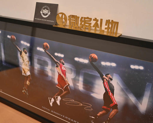 收藏系列 詹姆斯 十周年 限量亲笔签名海报 商品图3