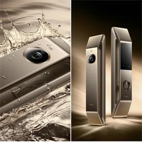 华为智能门锁 2 Ultra AI掌静脉3D人脸双解锁 外锁 IPX5 级防水 超清猫眼 指纹锁 电子锁密码锁