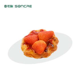 花式草莓可颂塔