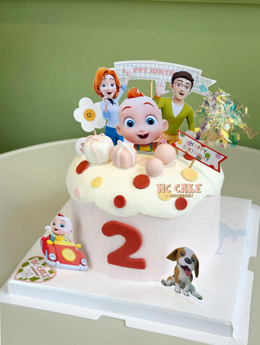 jojo 卡通图案蛋糕（图案不可食用） 商品图1