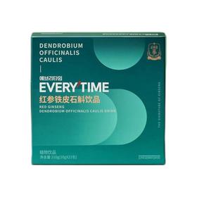 正官庄 EVERYTIME 红参铁皮石斛饮品 210g/盒（10g*21包）