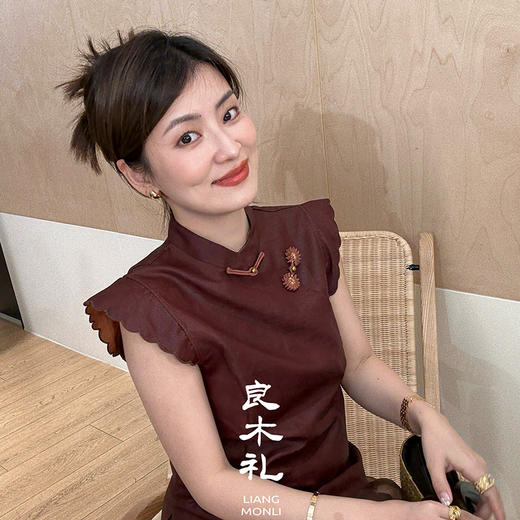 【预售7天】良木礼香云纱上衣（X7440） 商品图4