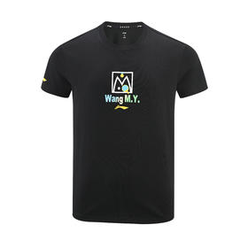 【2025新品】李宁乒乓球系列王曼昱同款夏季短袖文化衫AHSVF17-1