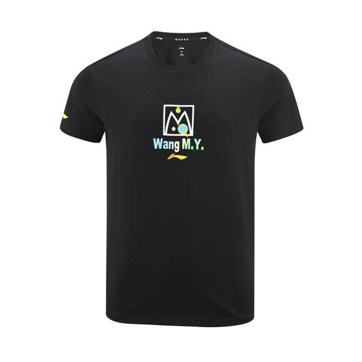 【2025新品】李宁乒乓球系列王曼昱同款夏季短袖文化衫AHSVF17-1 商品图0