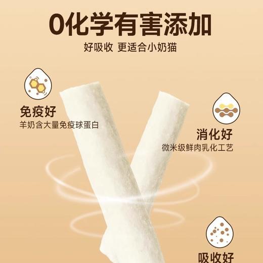 麦富迪 【猫用羊奶棒零食】猫咪冻干小奶猫幼猫专用零食猫草磨牙洁齿棒 商品图3