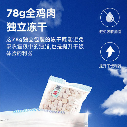 阿飞和巴弟  0乳糖厚乳全价无谷益生菌成幼猫粮高蛋白营养猫咪零食40g 商品图2