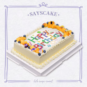 生日主题蛋糕/企业logo主题定制