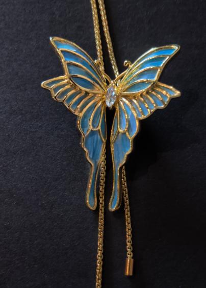 花丝镶嵌(蝴蝶项链） 商品图0