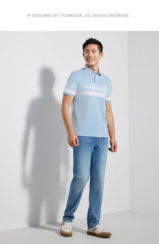 雅戈尔T恤YSPC530402ICA 商品图2