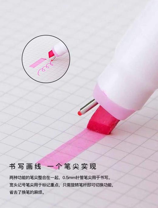 sunstar太阳星Ninipie粗细双头双色笔 商品图2