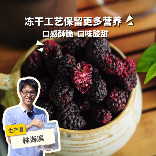 有机即食冻干桑葚 organical freeze-dried dried mulberry 商品图0